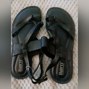 Born leather sandals.